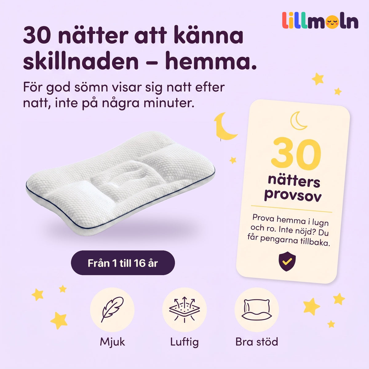 Provsov i 30 nätter hemma